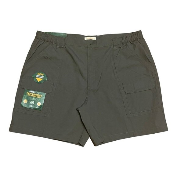 Savane Shorts New Savane Hiking Shorts Men 44 Cargo Pockets Dark